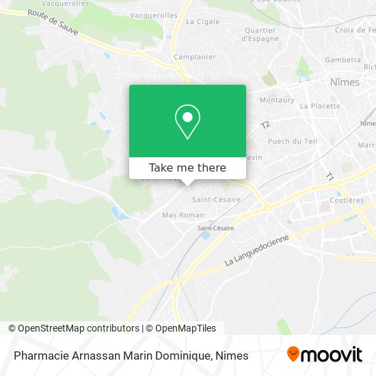 Pharmacie Arnassan Marin Dominique map