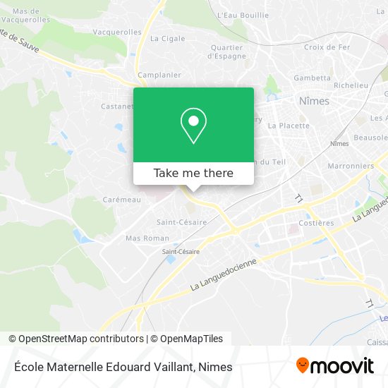 École Maternelle Edouard Vaillant map