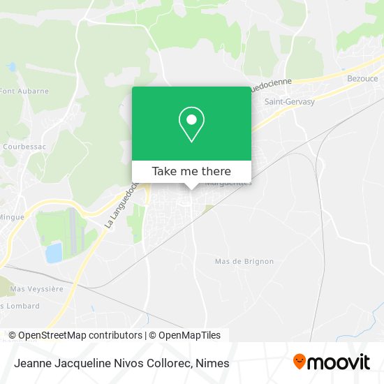 Jeanne Jacqueline Nivos Collorec map