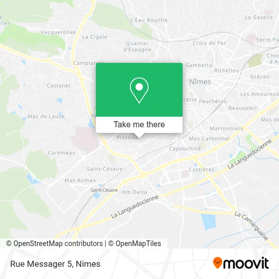 Rue Messager 5 map