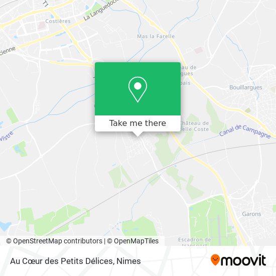 Au Cœur des Petits Délices map