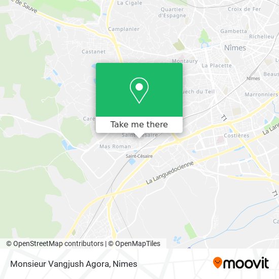 Monsieur Vangjush Agora map