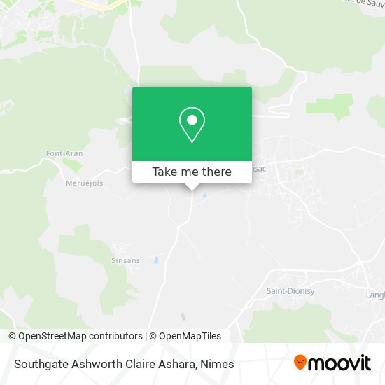 Southgate Ashworth Claire Ashara map