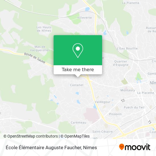 École Élémentaire Auguste Faucher map