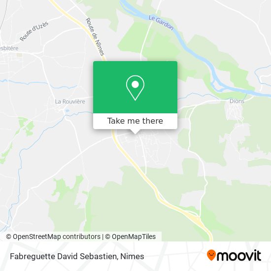 Fabreguette David Sebastien map
