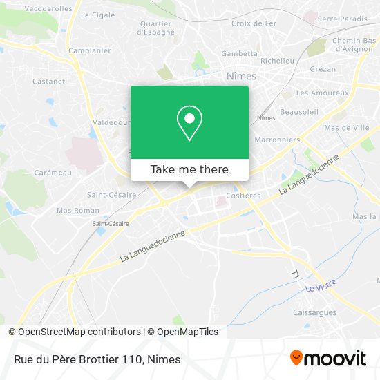 Rue du Père Brottier 110 map