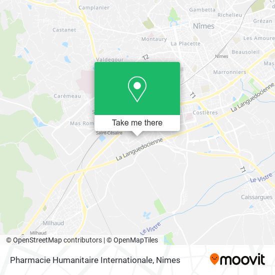 Mapa Pharmacie Humanitaire Internationale