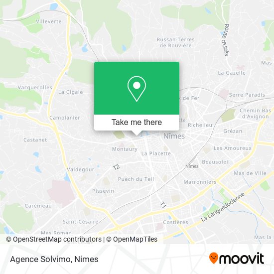 Mapa Agence Solvimo