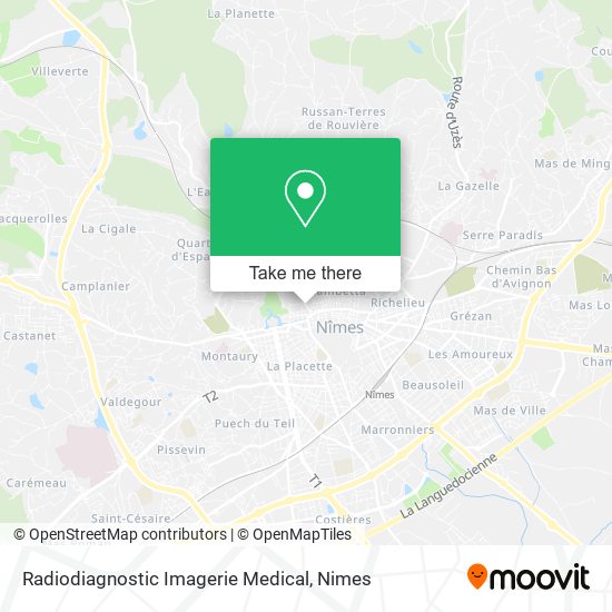 Radiodiagnostic Imagerie Medical map