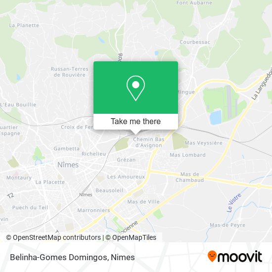 Mapa Belinha-Gomes Domingos