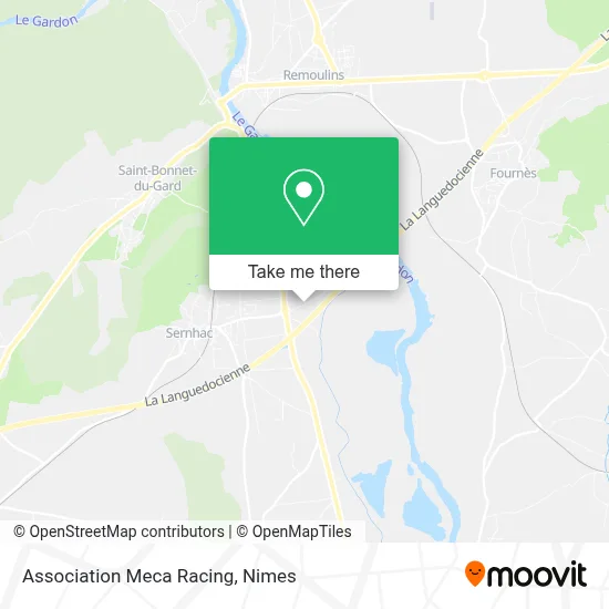 Association Meca Racing map