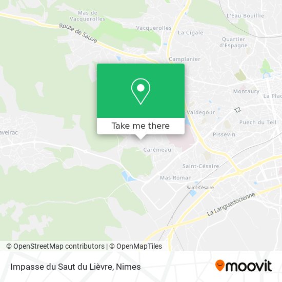 Impasse du Saut du Lièvre map
