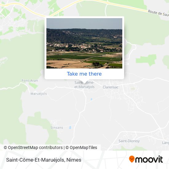 Saint-Côme-Et-Maruéjols map