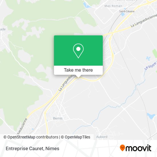 Entreprise Cauret map