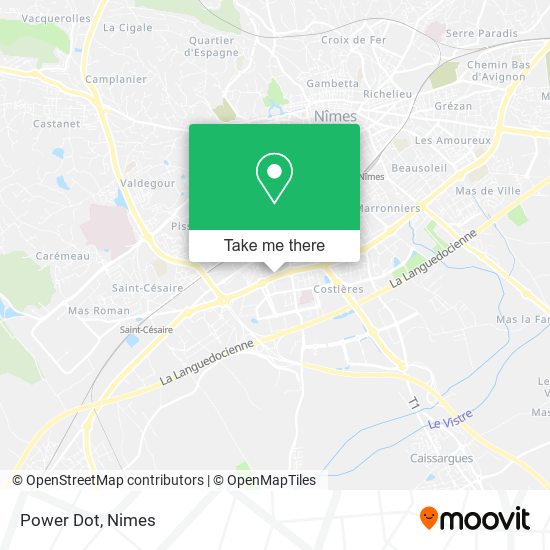 Power Dot map