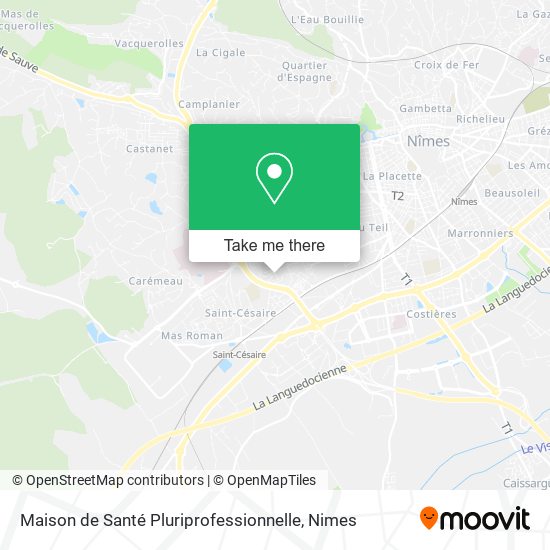 Mapa Maison de Santé Pluriprofessionnelle