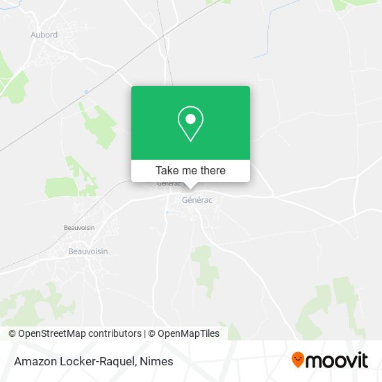 Mapa Amazon Locker-Raquel