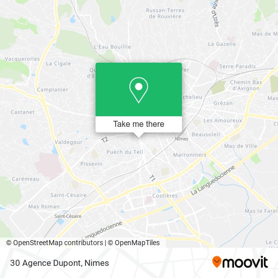 Mapa 30 Agence Dupont