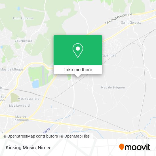Mapa Kicking Music