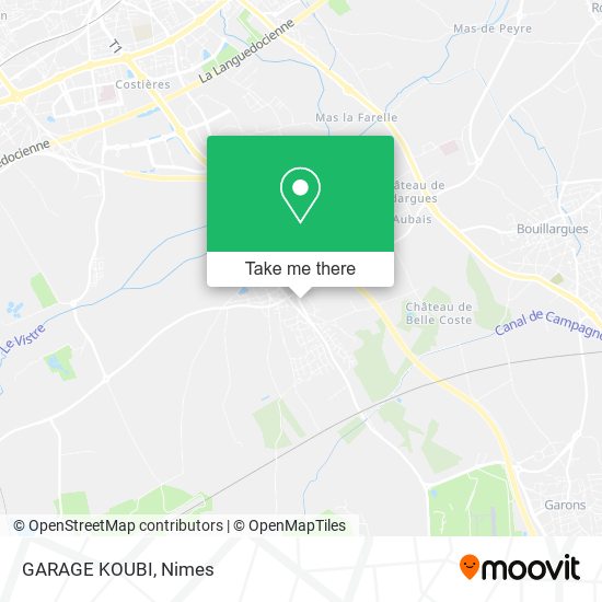 GARAGE KOUBI map