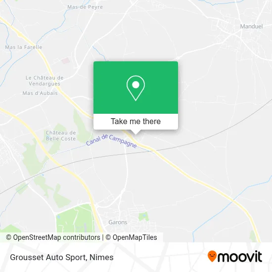 Grousset Auto Sport map
