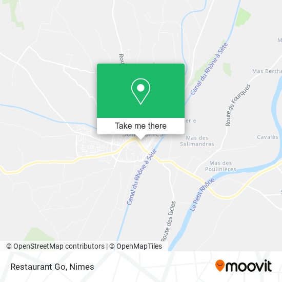 Restaurant Go map