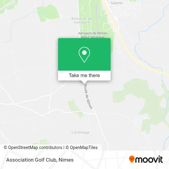 Association Golf Club map