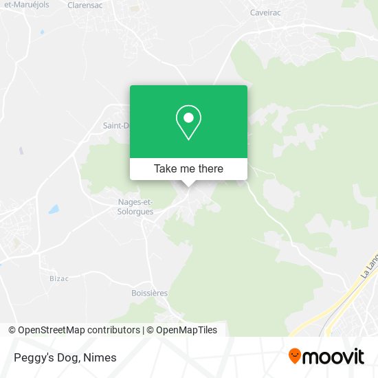 Peggy's Dog map