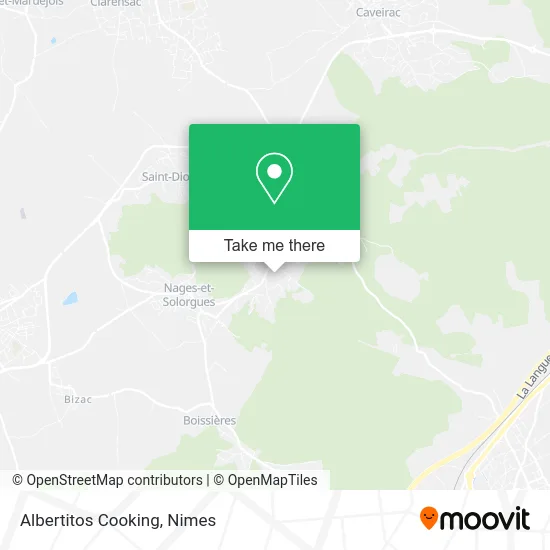 Albertitos Cooking map