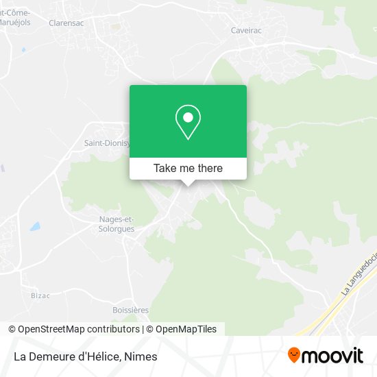 La Demeure d'Hélice map