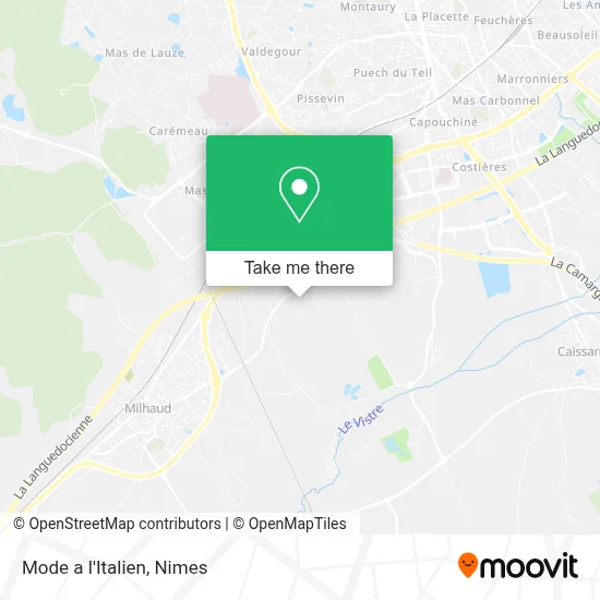 Mode a l'Italien map
