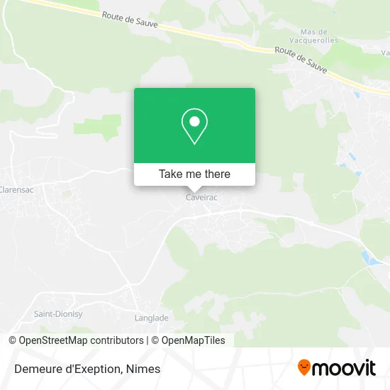 Demeure d'Exeption map