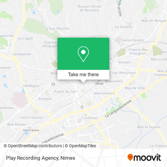 Play Recording Agency map