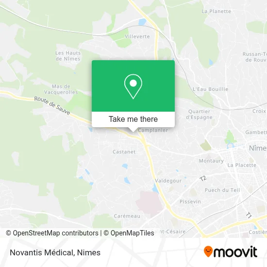 Novantis Médical map