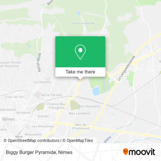 Biggy Burger Pyramide map