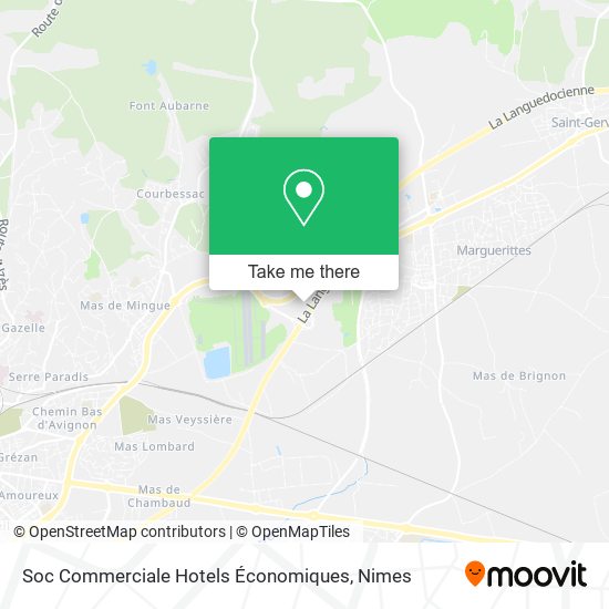 Soc Commerciale Hotels Économiques map