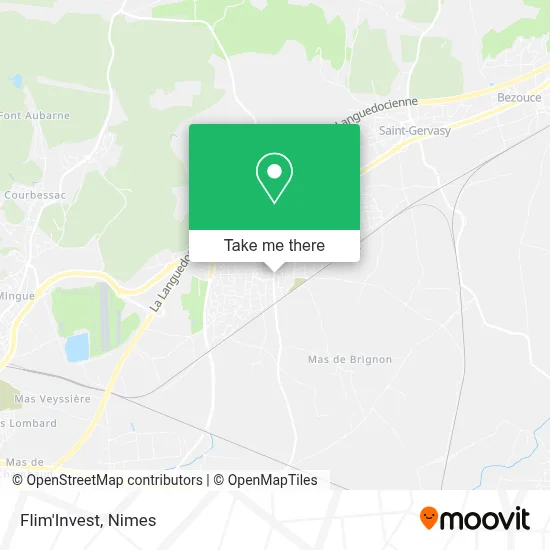 Flim'Invest map