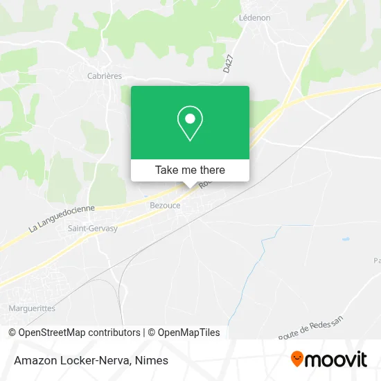 Amazon Locker-Nerva map
