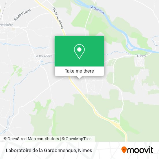 Laboratoire de la Gardonnenque map