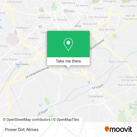 Power Dot map