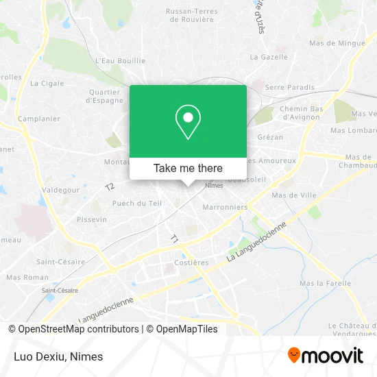 Luo Dexiu map