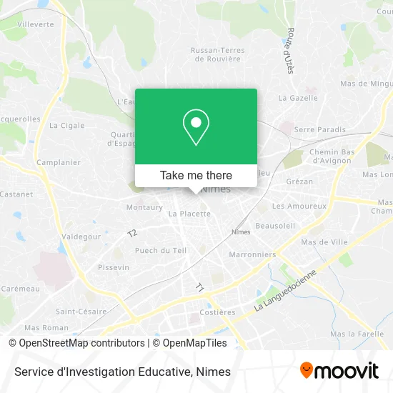 Service d'Investigation Educative map
