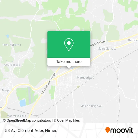 58 Av. Clément Ader map