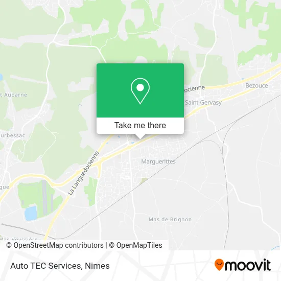 Auto TEC Services map