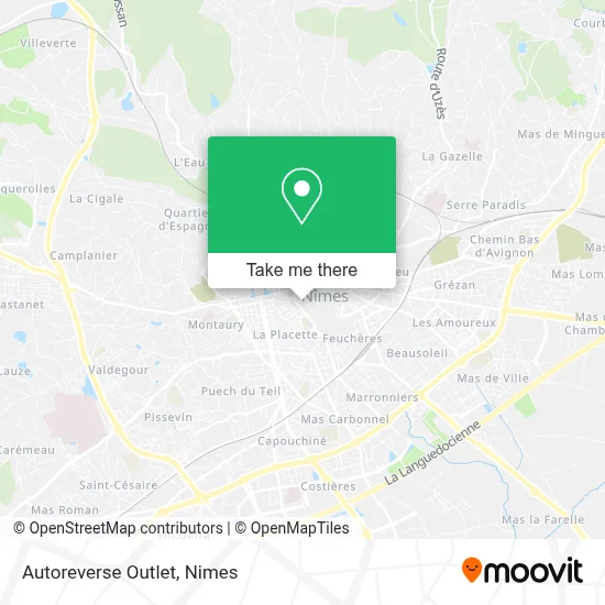 Autoreverse Outlet map