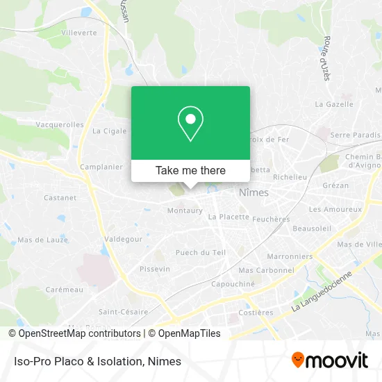 Iso-Pro Placo & Isolation map