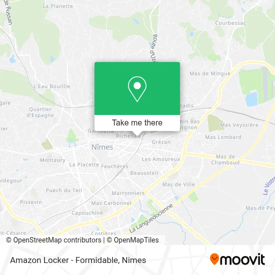 Amazon Locker - Formidable map