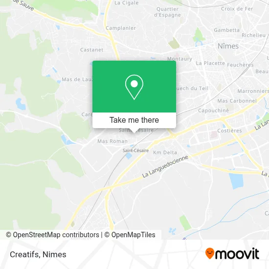 Creatifs map