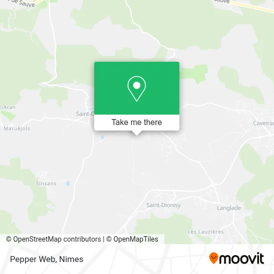 Pepper Web map