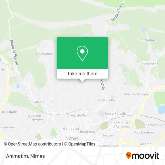 Animatim map